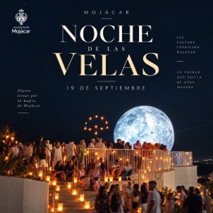 Mojácar volverá a vivir una de sus noches más especiales este sábado, 19 de septiembre, con la celebración de la Noche de las Velas 2026, una cita ya consolidada en el calendario del municipio que cada año reúne a vecinos y visitantes para contemplar una imagen diferente y especialmente mágica del casco histórico.